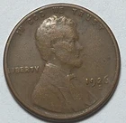 1926S Lincoln Cent / Fine to Very Fine F VF / Low Shipping / Coin #JW