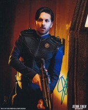 SHAZAD LATIF signed Autogramm 20x25cm STAR TREK in Person autograph COA
