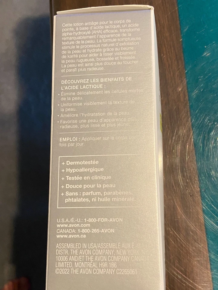 AVON Isa Knox Clinical Revitalize and Reveal Resurfacing Lotion for Body 5 fl oz - Image 2 of 4