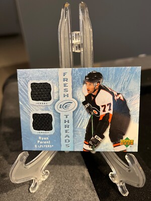 Ryan Parent 2007-08 Upper Deck Ice Fresh Threads Dual Jersey #FT-RP Philadelphia