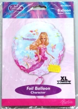 Anagram Barbie Fairytopia Mermadia Mermaid Helium Foil Balloon 18"
