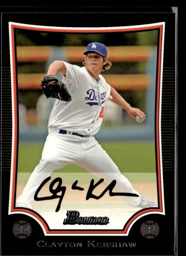 2009 Bowman #72 Clayton Kershaw