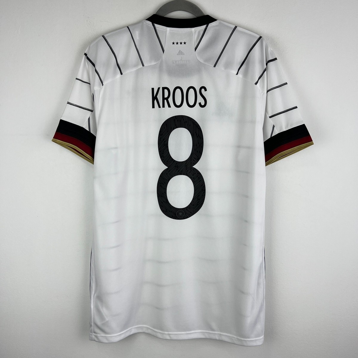 Germany 2019/2021 Adidas Home Shirt Soccer Jersey Size L Men's