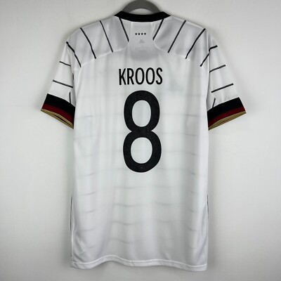 KROOS 背番号8 ドイツ代表M ユニフォームＬ Germany 2019/2021 Adidas Home Shirt Soccer Jersey Size L Men's