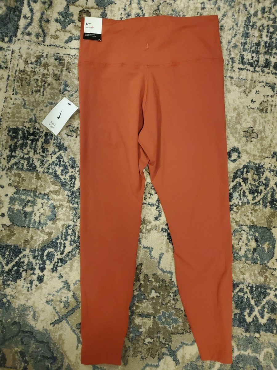 nike burnt orange leggings