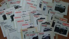 "" Manual Book Pentax Camera - All Models ME MV MX A3000 P3 K000 SF-10 ZX-10..