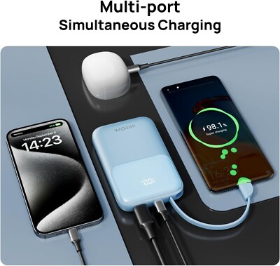 Power Bank magnetico 12000 mAh 22,5 W Ricarica rapida Power Bank