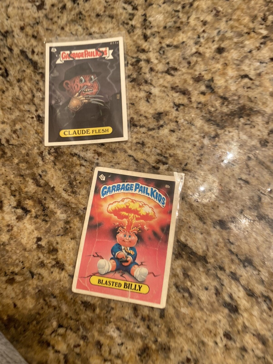 rare garbage pail kids cards