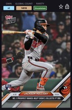 [DIGITAL CARD] Topps Bunt 2024 JACKSON HOLLIDAY RC - TOPPS NOW 1st RBI DEBUT,O’s