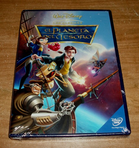 The Planet Treasure Dvd Classic Disney Nº 43 New Animation Sleeveless Open R2 Ebay