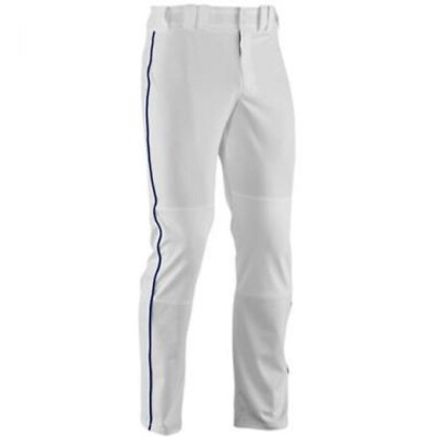Under Armour Jungen Leadoff Lockerer Schnitt Kontrast Baseball Hose WEISS XS