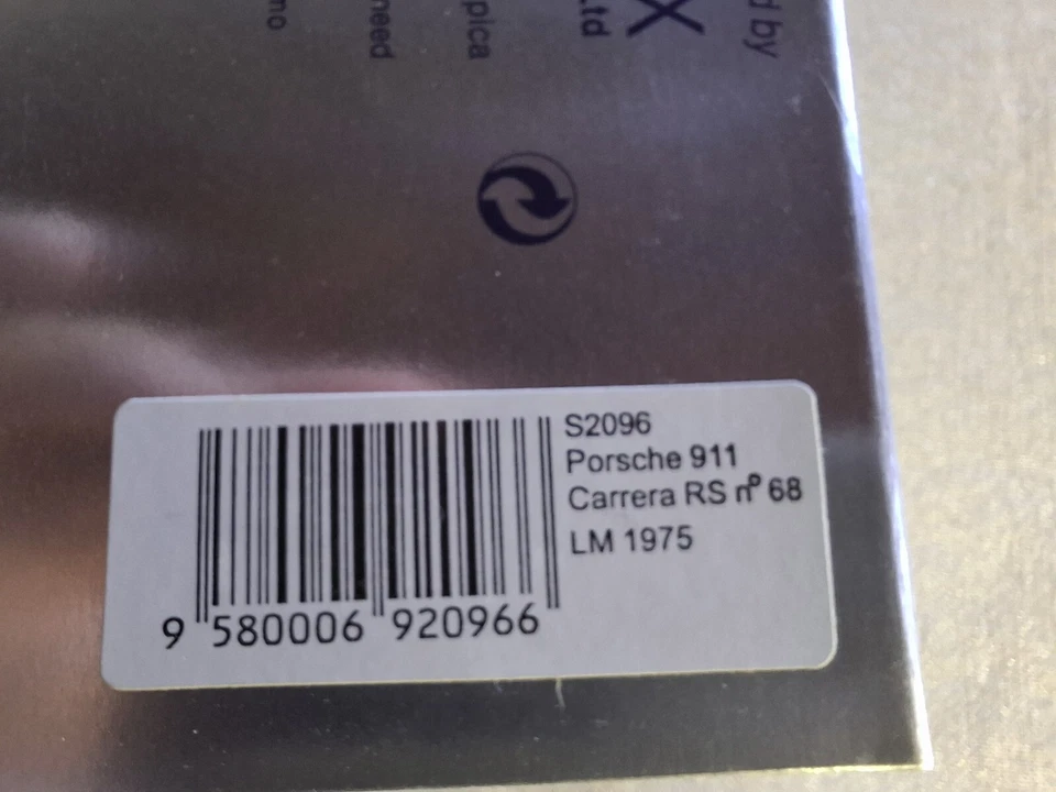 Porsche 911 Carrera RS #68 Le Mans 1975 Spark 1/43 S2096 - Immagine 3 di 3