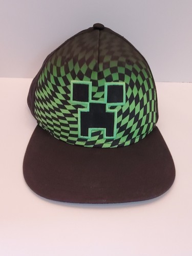 Mojang Minecraft Creeper Hat Cap Youth 