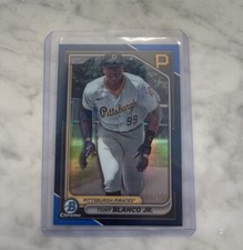 2024 Bowman Tony Blanco Jr Blue Chrome Variation BCP-132 /150. Pirates