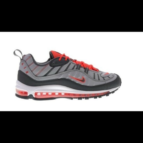 Nike Air Max 98 Gris Lobo CARMESÍ ZAPATILLAS TAMAÑO 11.5 | eBay