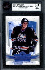 2006-07 Fleer Ultra NHL Hot Prospects 98 Alexander Ovechkin KSA 9.5 NGM Capitals