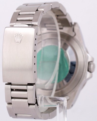 1996 PERFECT PATINA Rolex Explorer II White 40mm Stainless Oyster Watch 16570 - Picture 6 of 11