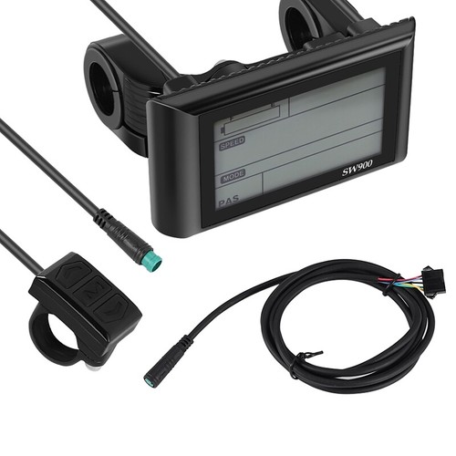Sw900 SW900 Ebike LCD Display 36V E-Bike LCD Meter Panel Display for ...