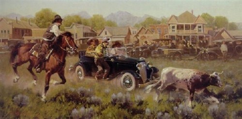 Windshield Cowboys - GARY CARTER - Signed Numbered Ltd Ed Prt - Mint