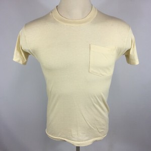plain off white t shirt