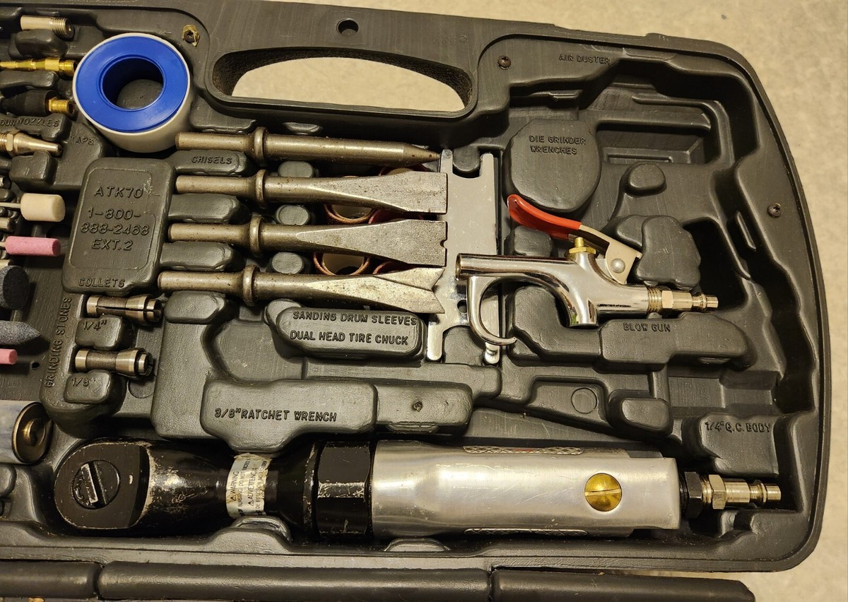 DAPC DeVilbiss Air Power Impact Wrench, Air Ratchet, Die Grinder