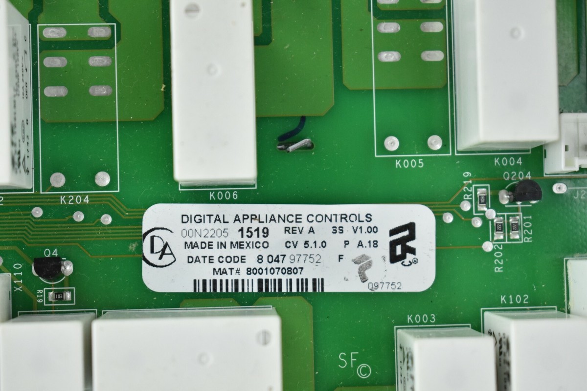 Genuine BOSCH Built-in Oven, Control Board # 646640 659615 