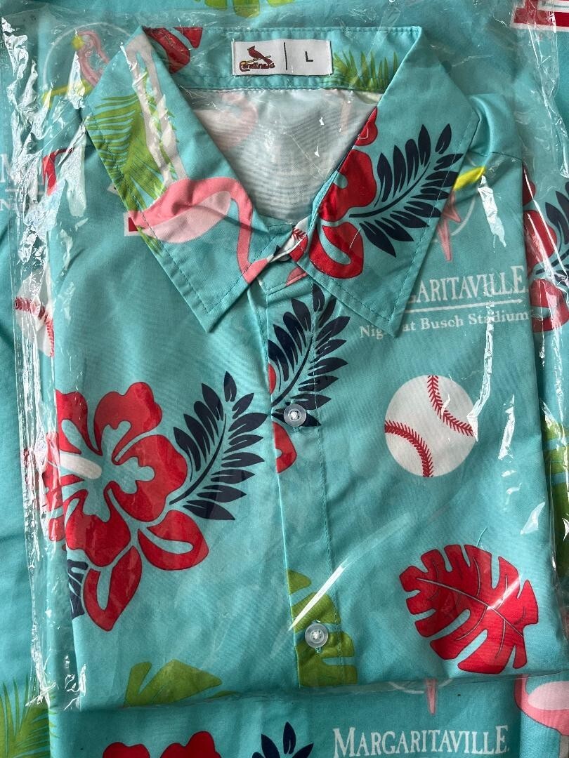 St Louis Cardinals Margaritaville Large Inspired AllOver Print Shirt