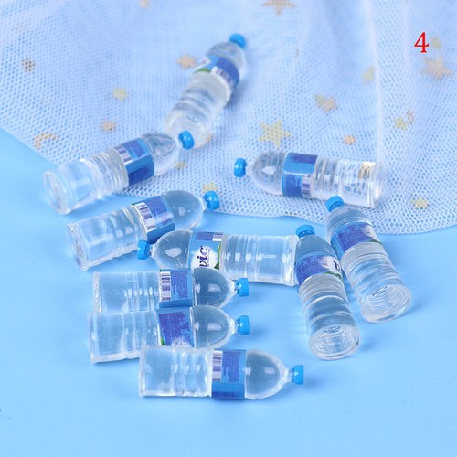 10pcs Mini Mineral Water Bottle 1:12 Dollhouse Miniature Accessory Drinking Toy√ - Picture 12 of 14