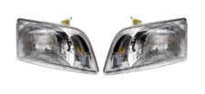 Pair of New Dorman Headlights for 07-14 Bluebird Vision, 98-03 VOLVO VN-VNL-VNM