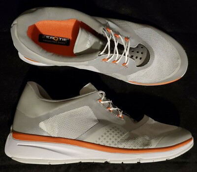 ZeroTie Women's Size 7.5 Fresh Breeze Tech Runner Running Shoes Gray Coral New!