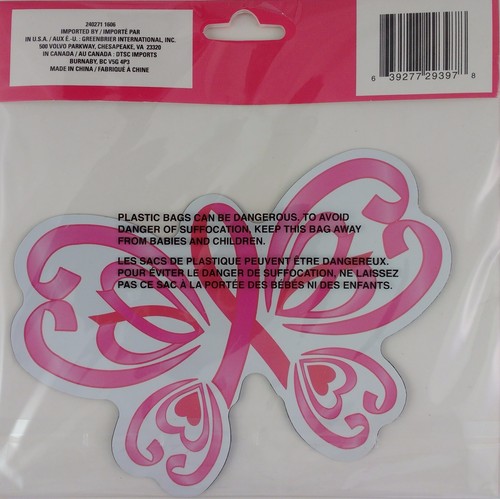 MAGNETI A NASTRO ROSA CONSAPEVOLEZZA CANCRO AL SENO 1/Pk SELEZIONA: Design - Foto 3 di 9