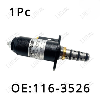 New Solenoid Valve 116-3526 KWE5K-31/G24E30 For Caterpillar CAT320 320B ...