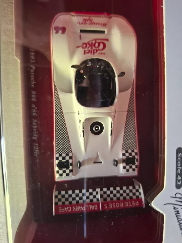 PORSCHE 966 #66  12HR SEBRING 1993 TRUESCALE TSM114303 1/43 - Immagine 2 di 3