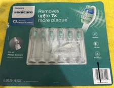 Sonicare Plaque Control Brush heads (6 Count)