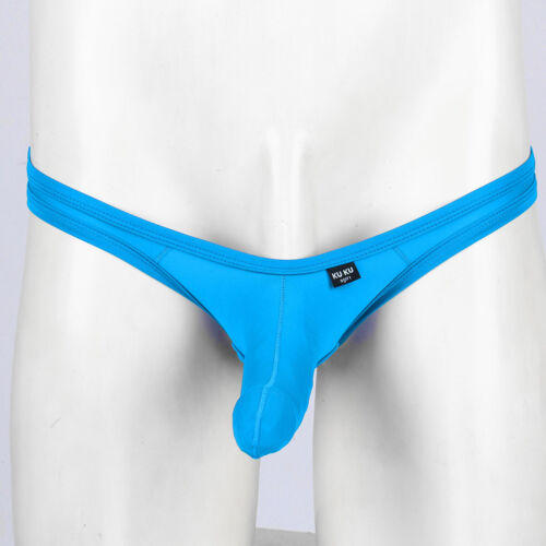 Männer Mini Tanga G String Sexy offenem Schritt mit Penishülle Stretch Unterhose - Bild 14 von 28