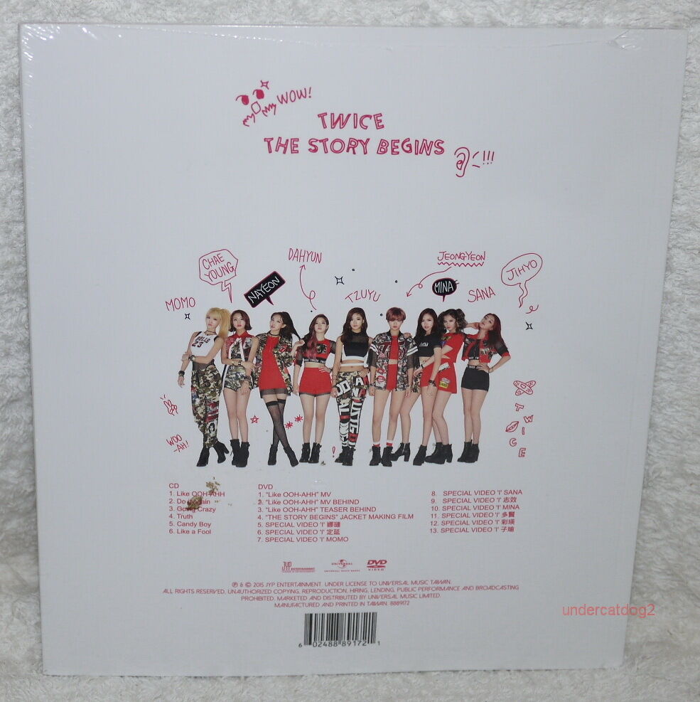 TWICE THE STORY BEGINS MINI ALBUM VOL. 1