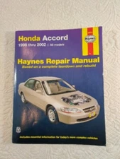 Honda Accord 1998 Thru 2002 Haynes Repair Manual 42014