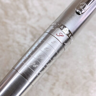 Dunhill Ballpoint Pen Limited Edition G.M.T GMT AD2000 Silver with