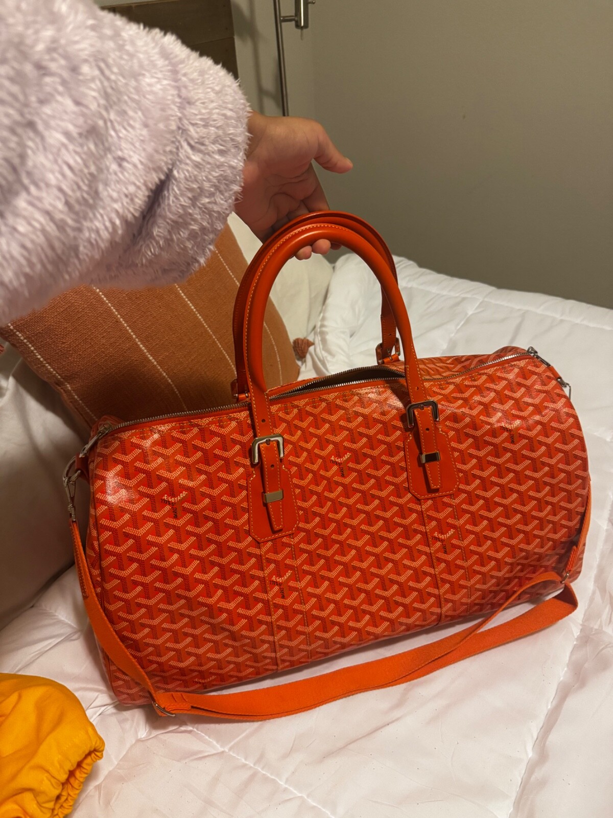 Goyard Croisiere 50 / Boston 50 in Rare Orange