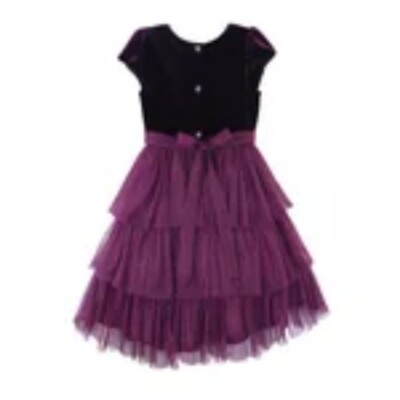 jona michelle holiday dress purple JONA ​​MICHELLE main image 1
