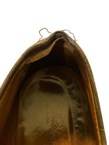 Mens BROOKS BROTHERS x Alden Horween Cap Toe Straight Tip Sz 9 D Brown - Picture 9 of 9