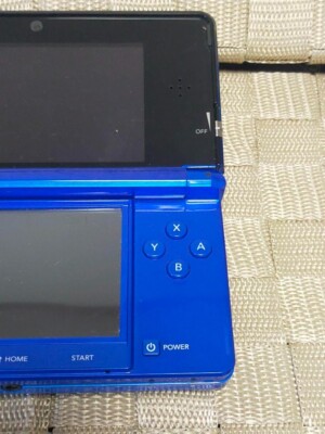 Nintendo 3DS Console - Cobalt Blue - Japanese Import - Very Good