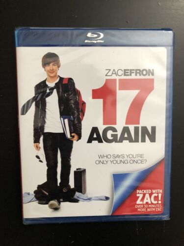 SEALED BRAND NEW 17 Again (Blu-ray Disc, 2009, 3-Disc Set)