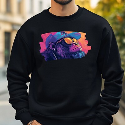 Bigfoot Hip hop Sweatshirt Kuschelig und Perfekt für jeden Anlass S bis 4XL