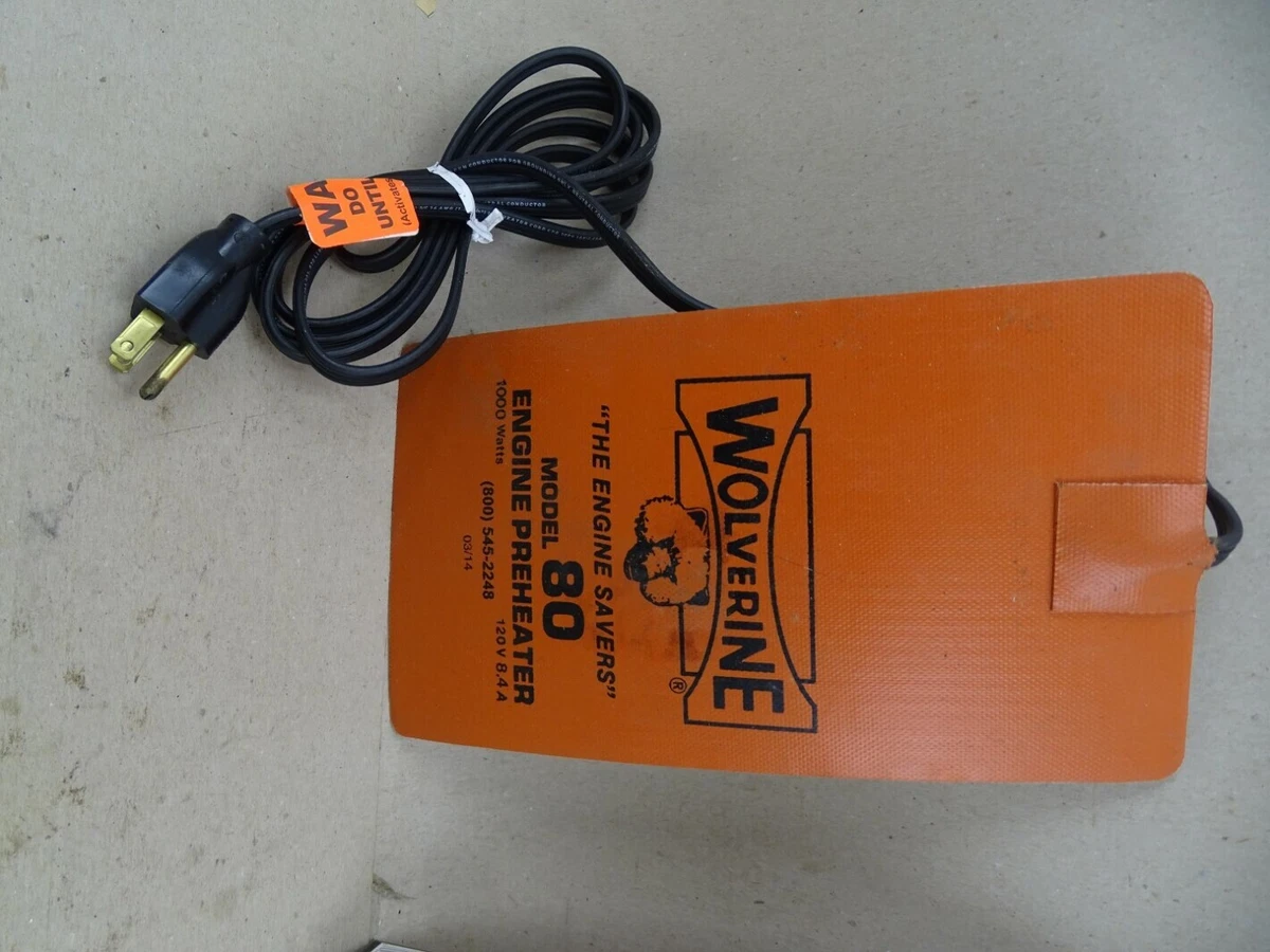 Wolverine Engine Oil Heater 120V 1000W, Model 80 | eBay
