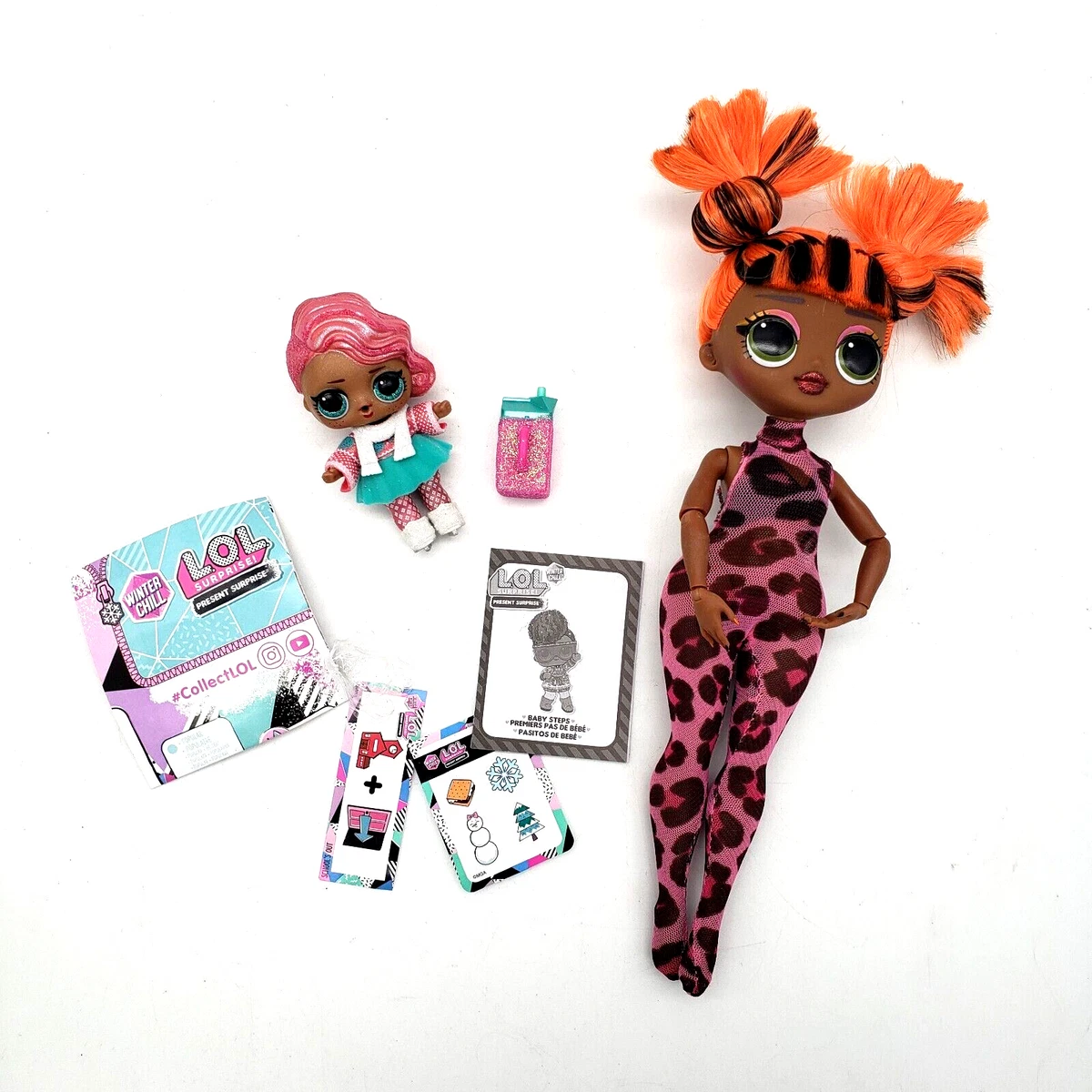 LOL Surprise OMG Winter Chill Missy Meow and Present Surprise Treasure Dolls