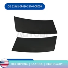 Rear Bumper Extension Molding Trim LH+RH For Toyota RAV4 2016-2018