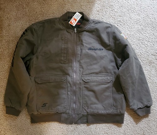 Insulated Coffee Brown Winter Coat Zip 