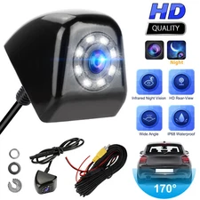 170° HD 8LED Car Rear View Backup Parking Reverse Camera Night Vision Waterproof