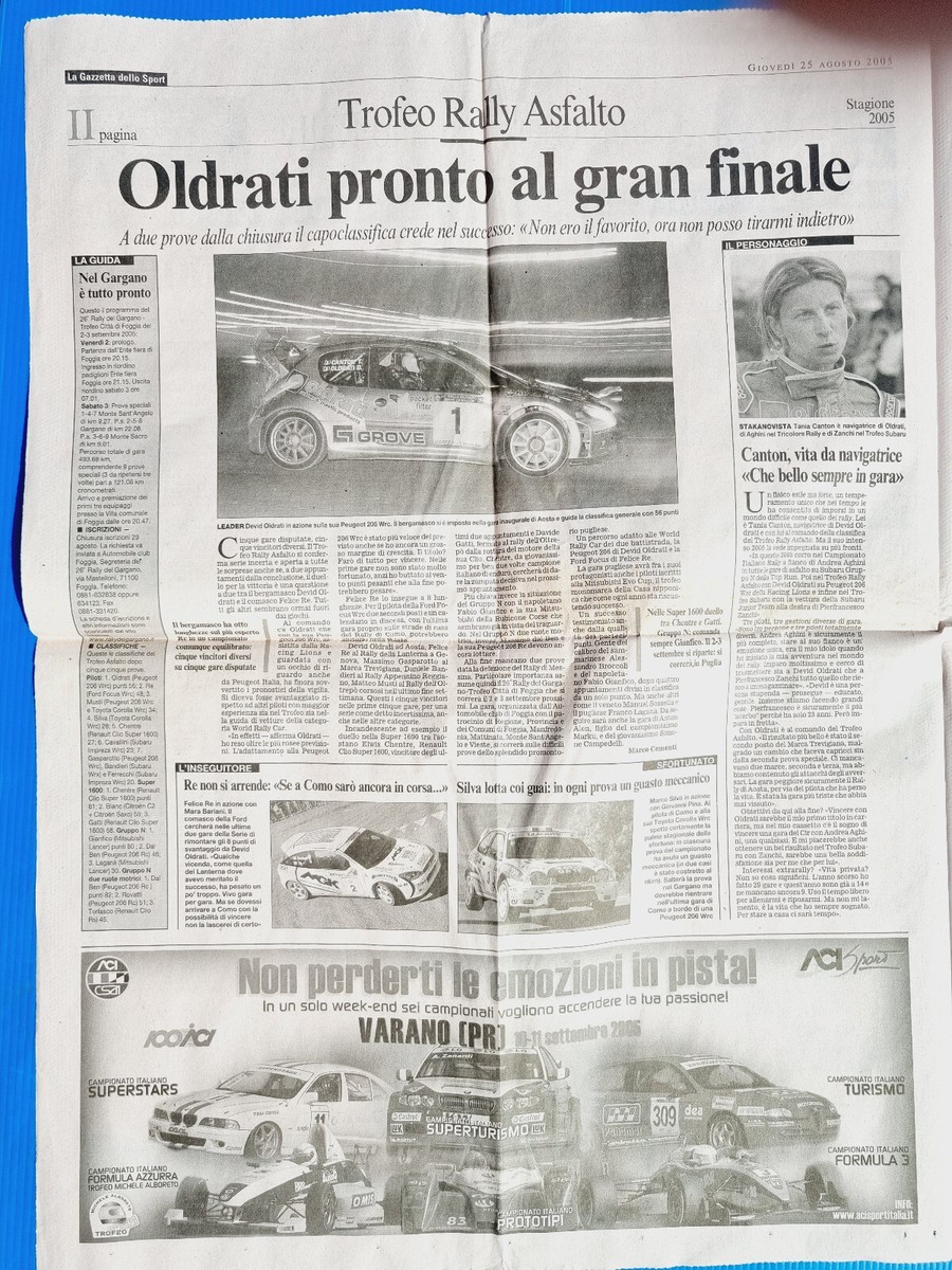CAMPIONATO ITALIANO RALLY TERRA - Ufficiali le titolazioni per le serie
